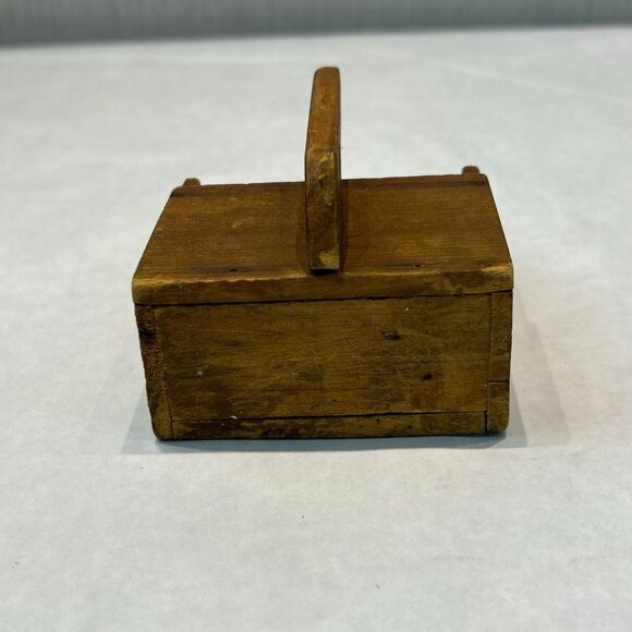 Antique Handmade Wooden Cranberry Rake Scoop Mini Small Handheld Vintage - Picture 7 of 10